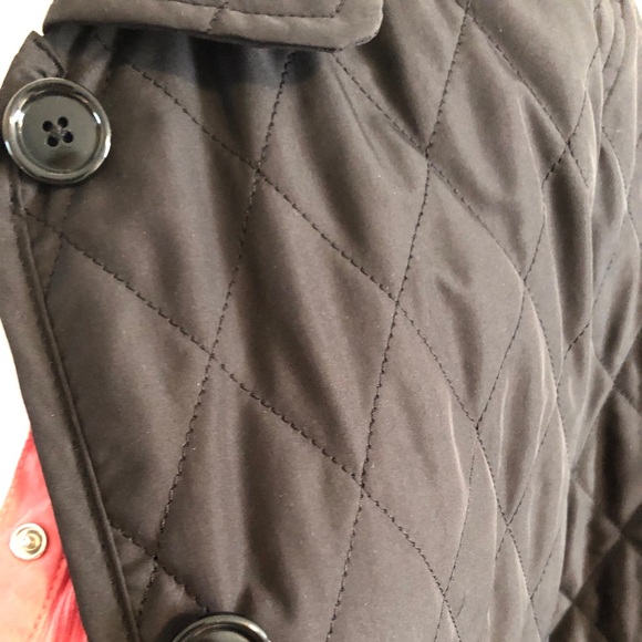 Women’s GAP Black Quilted Lightweight Coat Size S - Picture 9 of 12